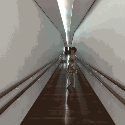 ericatelles dance smile good vibes arms GIF