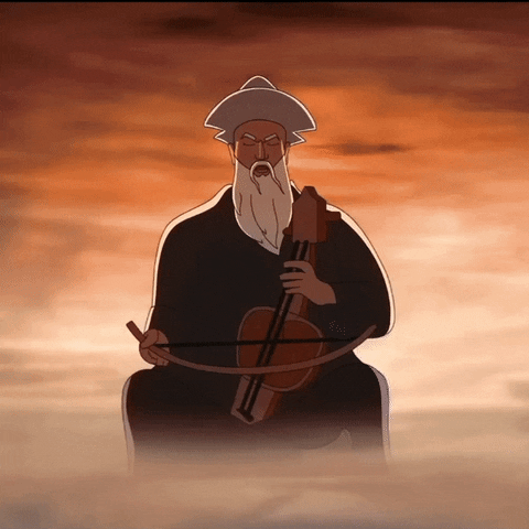 rt #kazakh #korkyt #kobyz GIF