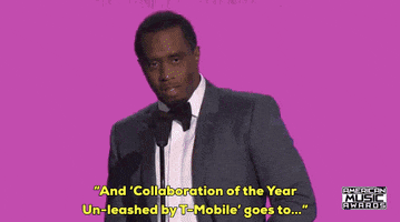 p diddy collaboration GIF by AMAs