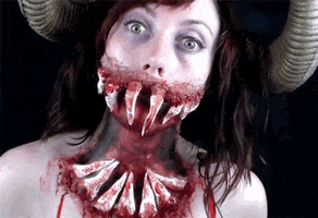 instructables halloween makeup seven deadly sins gluttony GIF
