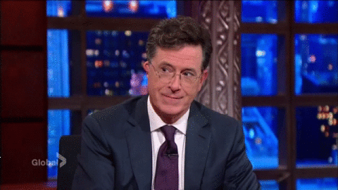 Stephen Colbert GIF by Global Entertainment - Find & Share on GIPHY