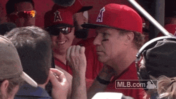los angeles angels game ready GIF by MLB