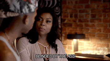 cookie lyon blinded by the ass GIF