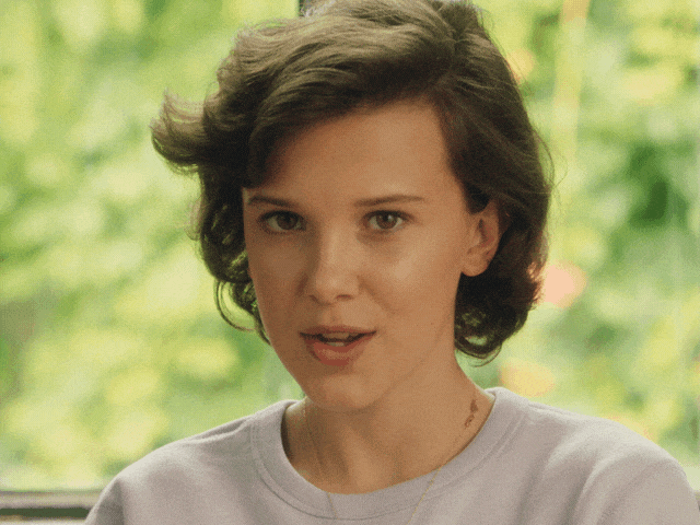 Millie Bobby Brown Reaction GIF by Converse - Find & Share on GIPHY