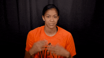 candace parker wnba reaction pack GIF by WNBA