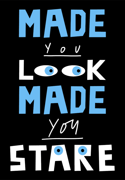 made you look illustration GIF by Rose Stallard