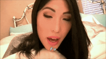 orlesian-regal reaction middle finger f u #princessjoules GIF