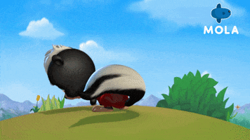 Baby Skunk GIF by Mola TV Kids