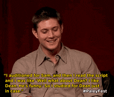 jensen ackles GIF by The Paley Center for Media