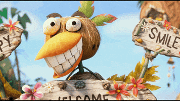 sign smile GIF by Angry Birds