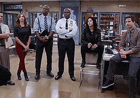 marineekavoukjian captain holt hot damn GIF