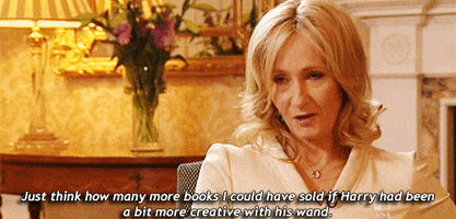 lorrainedelp creative harry potter wand innuendo GIF