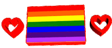 Rainbow Pride Sticker by AnimatedText