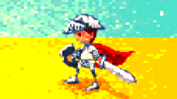 pixel animation lil knight GIF by Caleb Wood