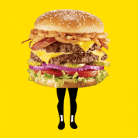 burger lol GIF by Robbie Cobb