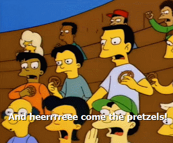The Simpsons Pretzel GIF by Global Entertainment - Find & Share on GIPHY