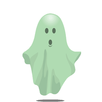 Halloween Ghost Sticker by Hi-Art for iOS & Android | GIPHY