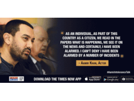 timesnowofficial aamir khan intolerance aamir Sticker