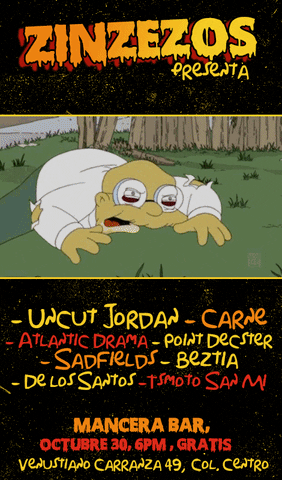 vannelo gif rock mexico simpsons GIF