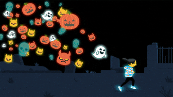 halloween get out here GIF by Nike Running