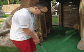golf fail GIF by America's Funniest Home Videos