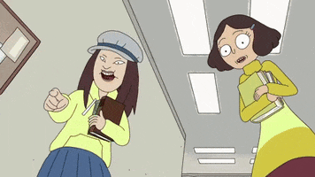 Adult Swim Laughing GIF by Rick and Morty