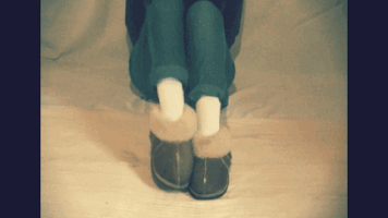ernestinemanowarda feet slippers wool slippers GIF