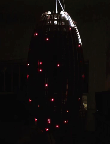 martincowell led lighting chandelier pendant GIF