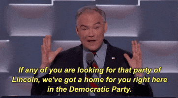 tim kaine dnc GIF by Election 2016