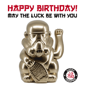 bernhardrauscher happybirthday luckytrooper GIF
