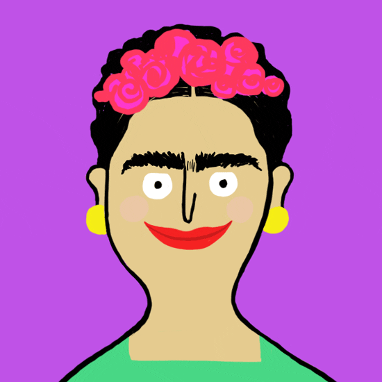 Frida Kahlo Art GIF by mariemainguy