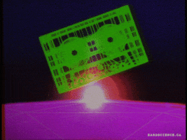 80s cassette GIF by Hard Science