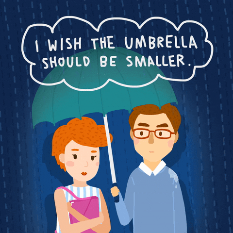 Yhenjai love illustration couple romantic GIF