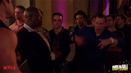 Kimmy Schmidt Dancing GIF by Unbreakable Kimmy Schmidt - Find & Share on GIPHY