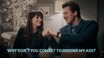 sarcastic kiss my ass GIF by Angie Tribeca