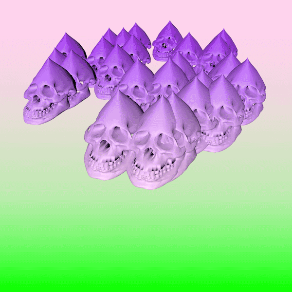 skull jelly GIF by ZinZen