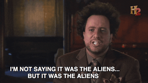 ancient aliens GIF by HISTORY UK