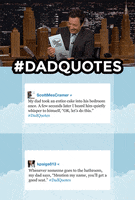 Jimmy Fallon Happy Fathers Day GIF by The Tonight Show Starring Jimmy Fallon