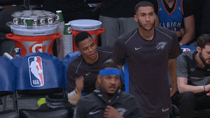 Russell Westbrook Thunder GIF by NBA