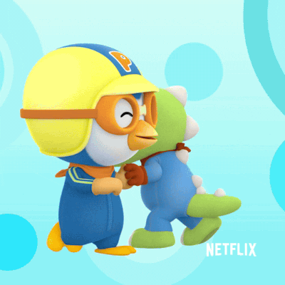 celebrate the little penguin GIF by NETFLIX