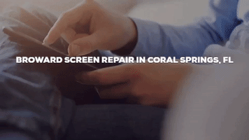 Screen Repair Coral Springs GIF