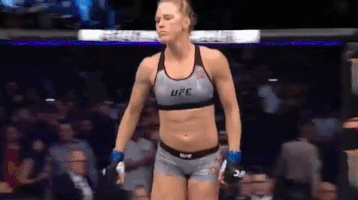 holly holm mma GIF by UFC