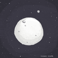 space stars GIF by Verónica Salazar