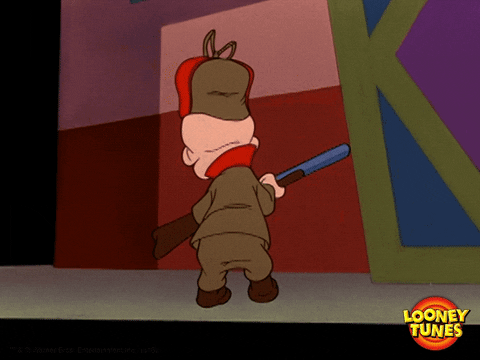 Confused Elmer Fudd GIF by Looney Tunes - Find & Share on GIPHY