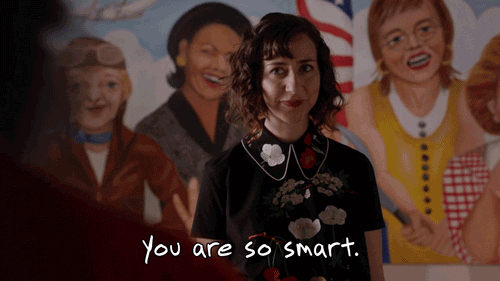 You Are So Smart Kristen Schaal GIF by The Last Man On Earth - Find & Share on GIPHY