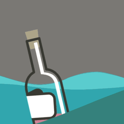 Wine Floating GIF
