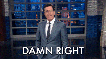 Giphy - Stephen Colbert GIF by The Late Show With Stephen Colbert