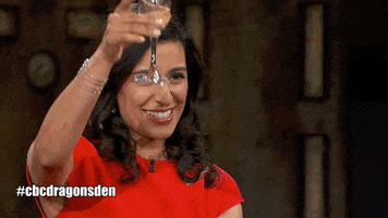 Dragons Den Cheers GIF by CBC