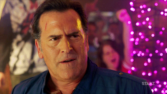 Sad Bruce Campbell GIF by Ash vs Evil Dead - Find & Share on GIPHY