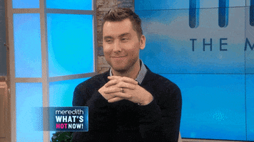 lance bass surprise GIF by The Meredith Vieira Show